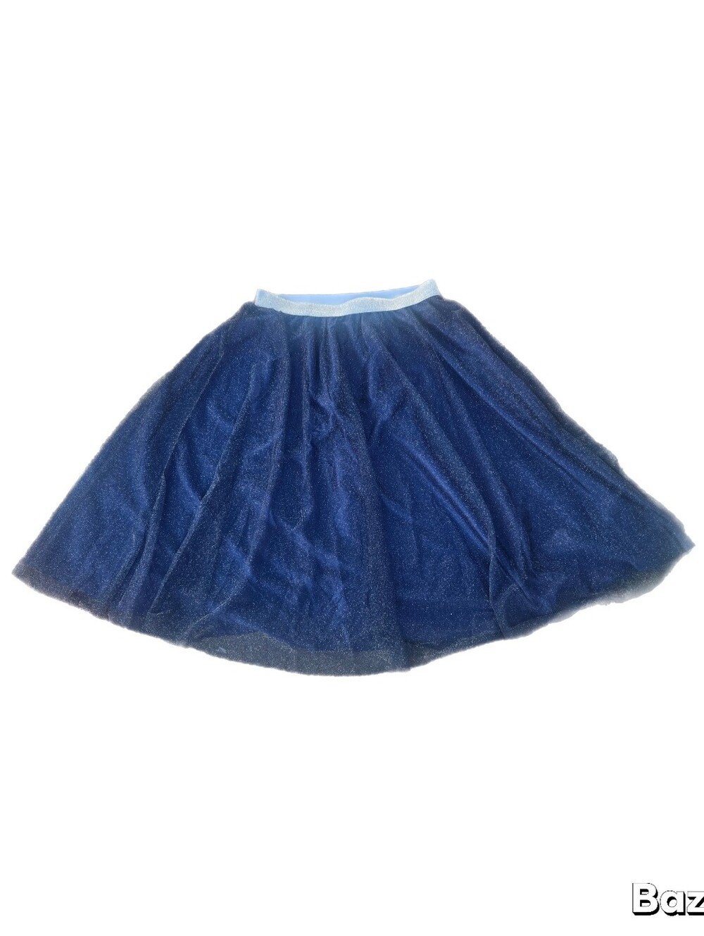 Time Capsule Tulle Midi Skirt in Midnight Stardust